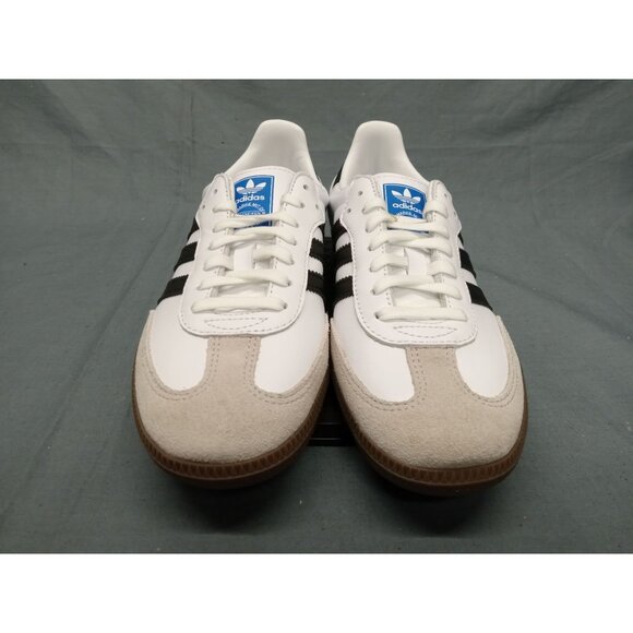 Adidas Samba OG C Sneakers Leather Black White Gum Kids Size 13K NEW NO BOX! - Picture 10 of 11